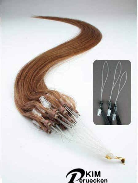 Discount Auburn Straight Micro Loop Ring Haarverlängerungen