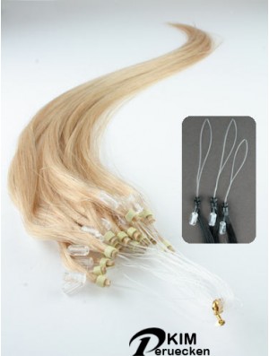Ideal Blonde Straight Micro Loop Ring Haarverlängerungen