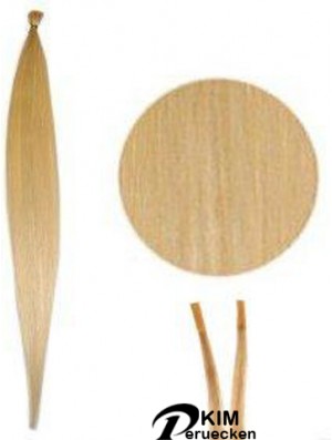 Blonde Straight Stick / I Tip Haarverlängerungen
