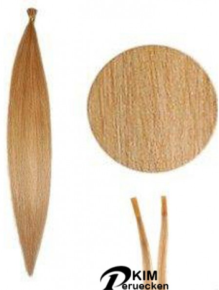 Blonde Straight Stick / I Tip Haarverlängerungen