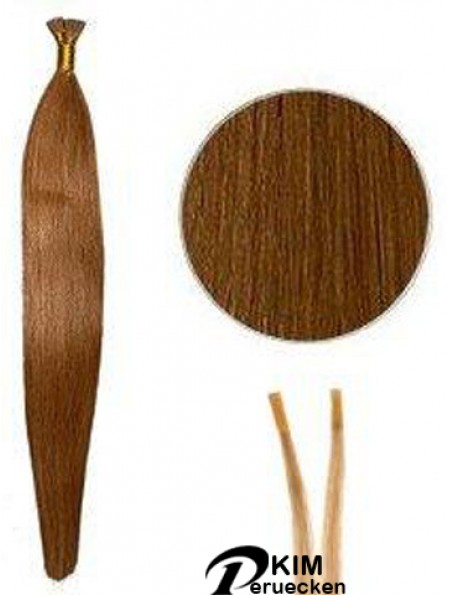 Auburn Straight Stick / I Tip Haarverlängerungen