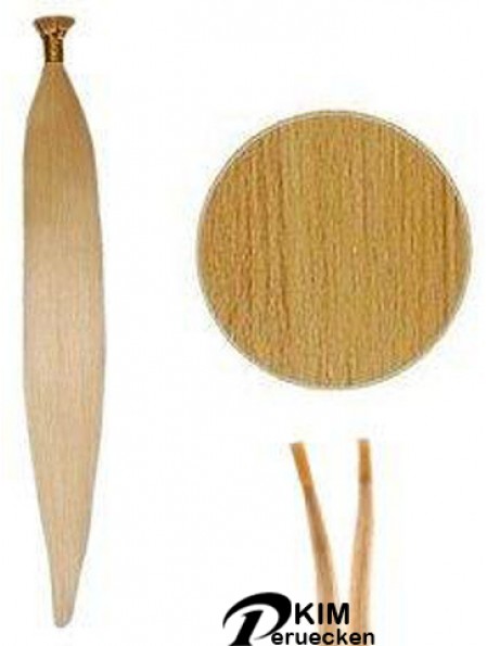 Blonde Straight Stick / I Tip Haarverlängerungen