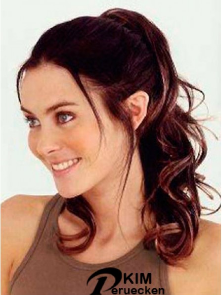 Trendy Wavy Auburn Pferdeschwänze
