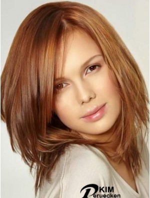 Echthaar Mono Top Perücken UK mit Lace Front Layered Cut