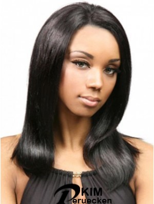 Yaki Echthaar Mit Capless Black Farbe Yaki Style