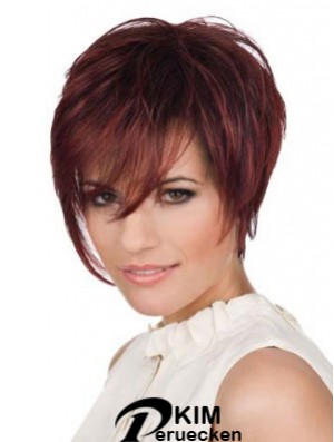 Human Lace Front Perücken UK Boycuts Lace Front Short Length
