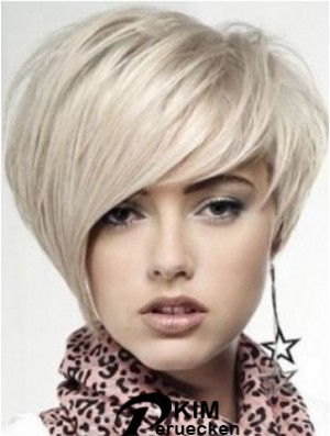 Echthaar Lace Front Perücken UK Short Length Boycuts