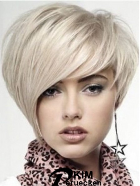 Echthaar Lace Front Perücken UK Short Length Boycuts