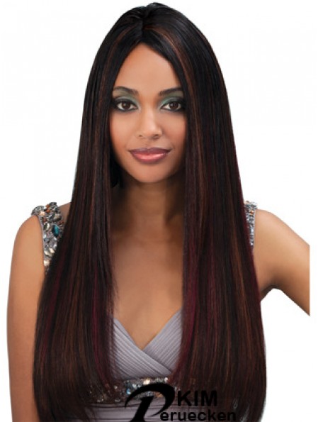 24 Zoll Auburn Lace Front Perücken für schwarze Frauen