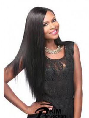 18 Zoll Black Lace Front Perücken für schwarze Frauen