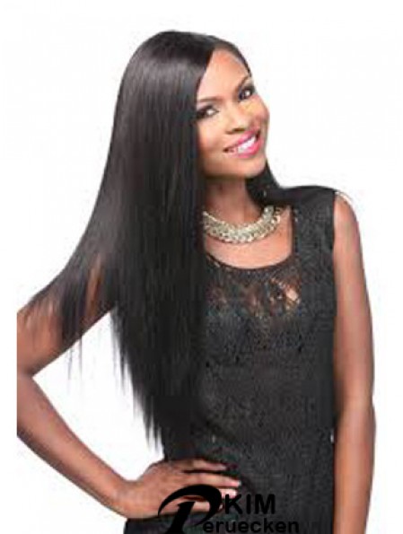 18 Zoll Black Lace Front Perücken für schwarze Frauen