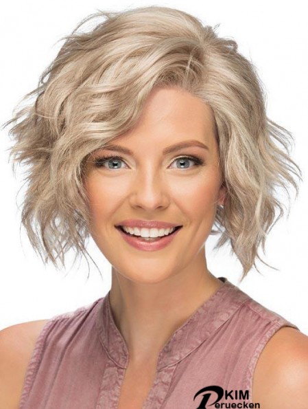 Lace Front Short Blonde Curly Erschwingliche Classic Perücken