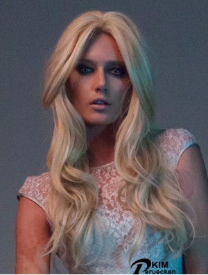 Günstige synthetische Spitze Front Perücken UK Layered Cut Long Length
