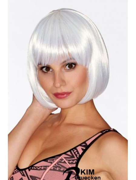 Bobs Straight Chin Länge 10  inchDesigned Medium Perücken