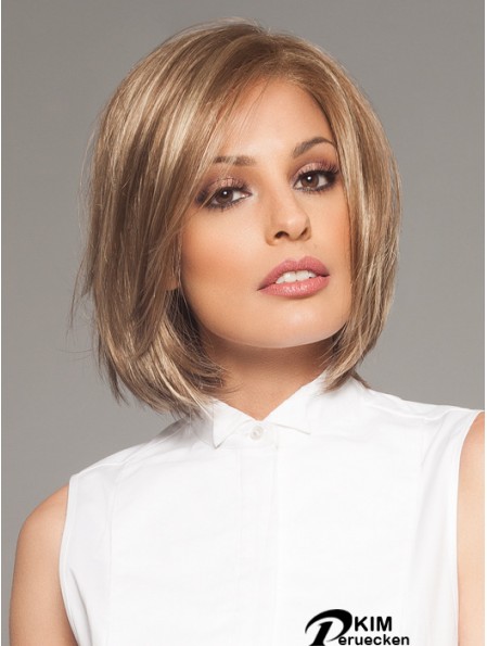 Kinn Länge Blond Wunderschöne 10 Zoll Straight Bob Perücken