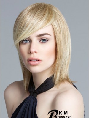 Spitze vorne Kinn Länge gerade blonde neue Bob Perücken