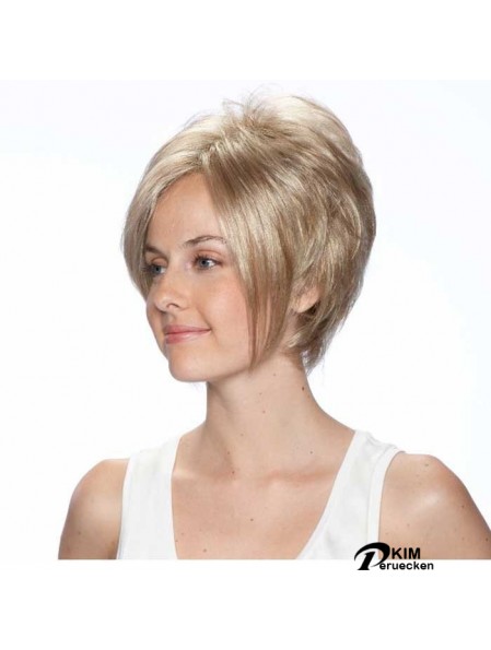 8 Zoll Online Straight Bobs Blonde Kurze Perücken