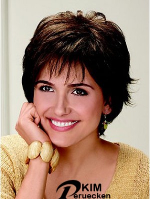 Short Wavy Capless Perücken Verkauf Online