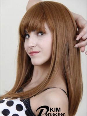 Mit Pony Long Auburn UK Günstige Perücken