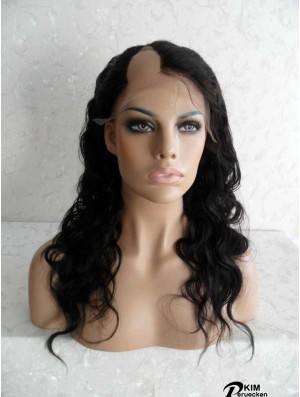 Flexibilität Black Long Wavy U Part Perücken
