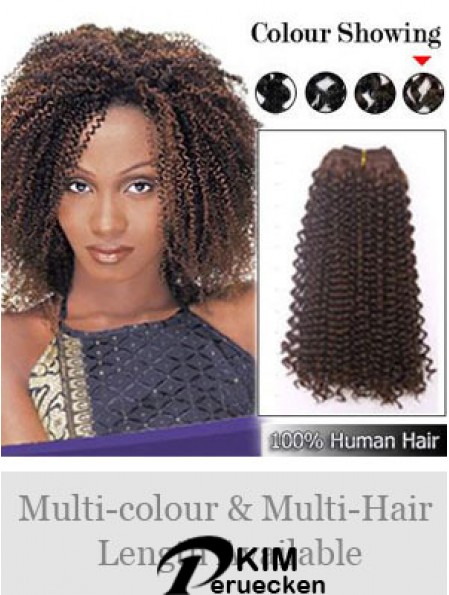 Curly Remy Echthaar Auburn Erschwingliche Schussverlängerungen