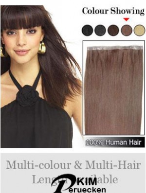 Straight Remy Echthaar Auburn Discount Schussverlängerungen