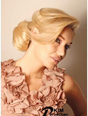 Blondes Haarteil Brötchen