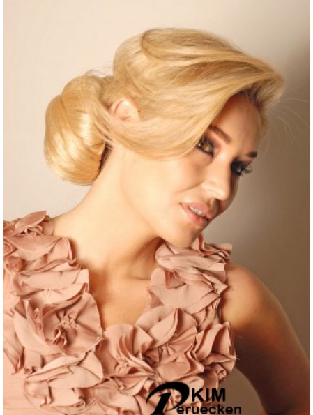 Blondes Haarteil Brötchen
