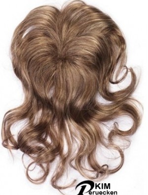 Clip In Haarteile Mit Synthettic Wavy Style Brown Farbe